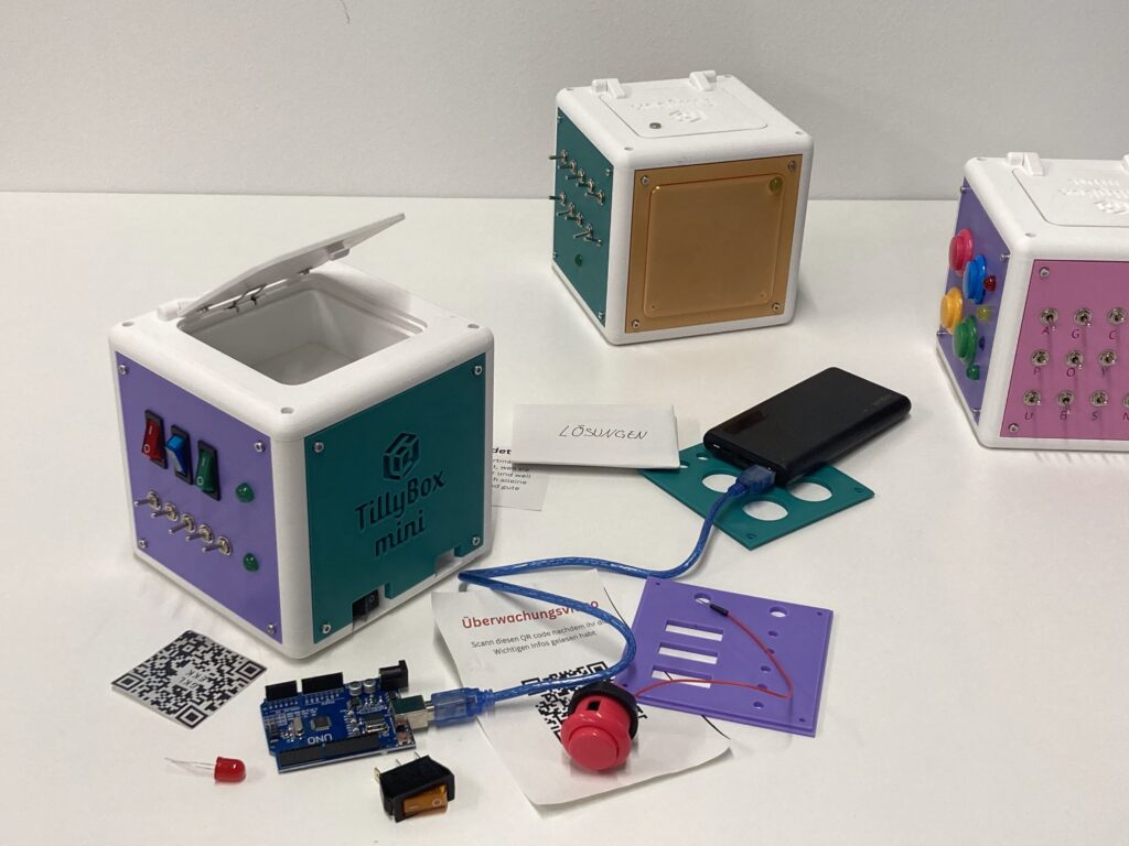 Inhalt des TillyBox-Excape-Games